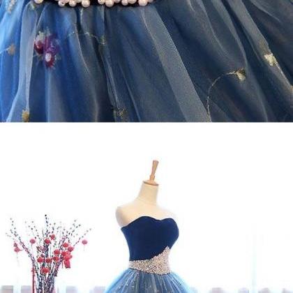 Ball Gown Prom Dresses Sweetheart Floor-length..