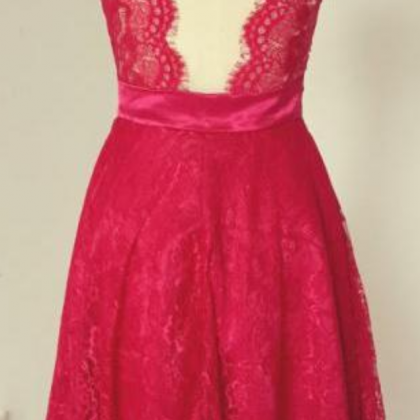 Lace Homecoming Dress,fitted Homecoming..