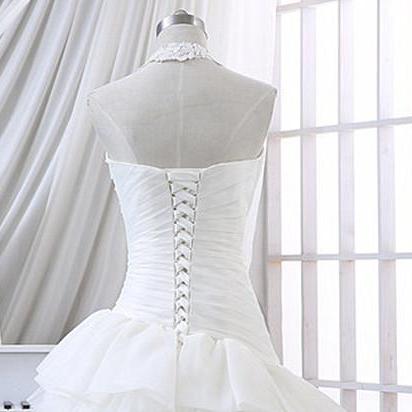 Wedding Dress,halter Wedding Dress,sweetheart..