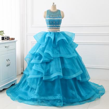 Ball Gown Quinceanera Dresses Two Pieces Sweet..