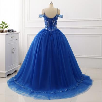 Ball Gown Quinceanera Dresses Tulle Sweet Princess..