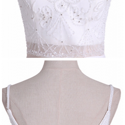 Lace Applique ,two Pieces Prom Dresses,formal..