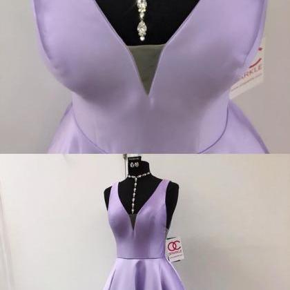 lavender long prom dress , princess..