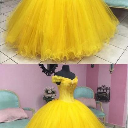 Gorgeous Off The Shoulder 2019 Prom Dress,..