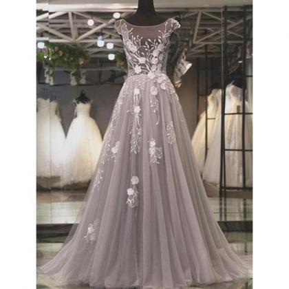Prom Dresses, Silver Prom Dresses, Prom Dresses..