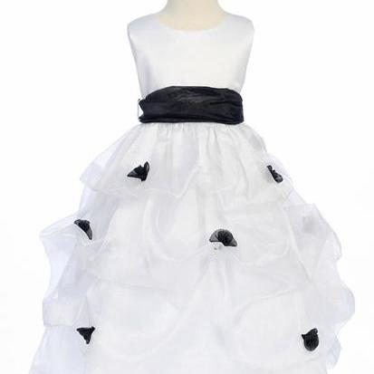 2015 Marrylove Organza Girls Princess Skirt Dress..