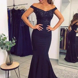 Sexy Off The Shoulder Mermaid Prom Dresses,Long Prom Dresses,Cheap Prom Dresses, Evening Dress Prom Gowns,