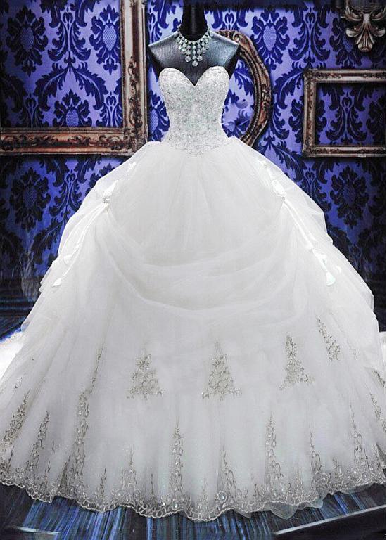 Elegant Royal Blue White Ombre Long Prom Dresses with Appliques for Teens  OKH18 – Okdresses