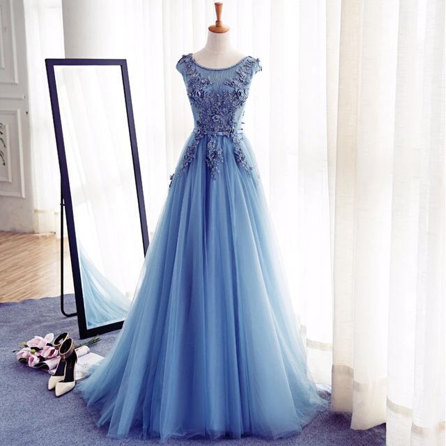 Charming Prom Dresses, Lace And Tulle Prom Gowns, Custom Made Prom Party  Dress, Formal Dresses, Cham on Luulla