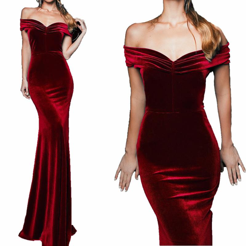 Mermaid Velvet Dress
