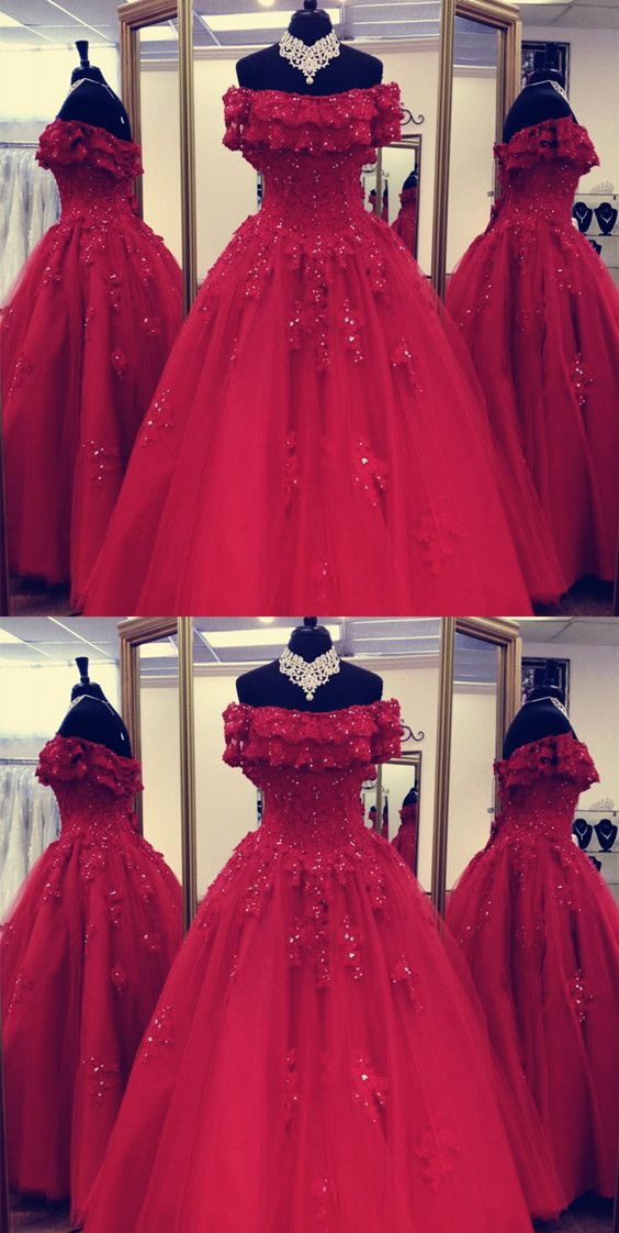 Lace Off The Shoulder Tulle Quinceanera Dresses,floor Length Quinceanera Dress Ball Gowns