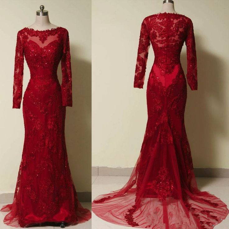 Red PROM Dress, A Red Ball Gown Dress 