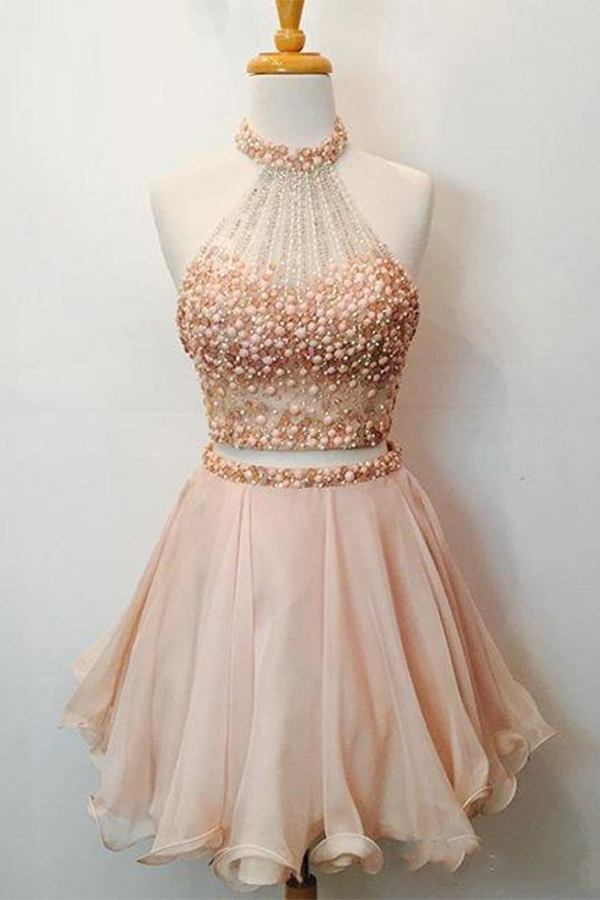 short bling prom dresses
