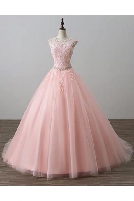 Pink, Lace Wedding Dresses Sexy Evening Dresses