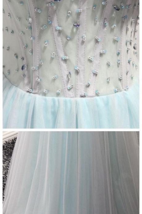 Gorgeous Sexy Stunning Prom Dress, Prom Evening Dress, Strapless Long Prom Evening Dress