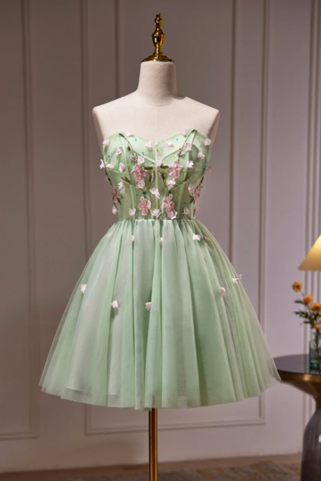 Prom dresses | Tulle, strapless, off shoulder prom dress | Luulla