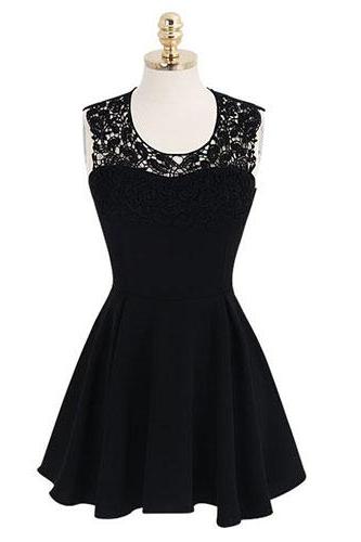 Short Chiffon Homecoming Dresses Lace Party Dresses